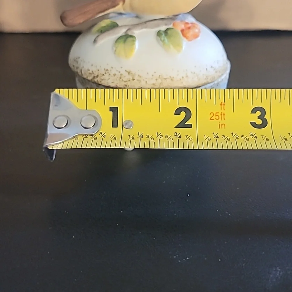 Vintage Bird Trinket Box